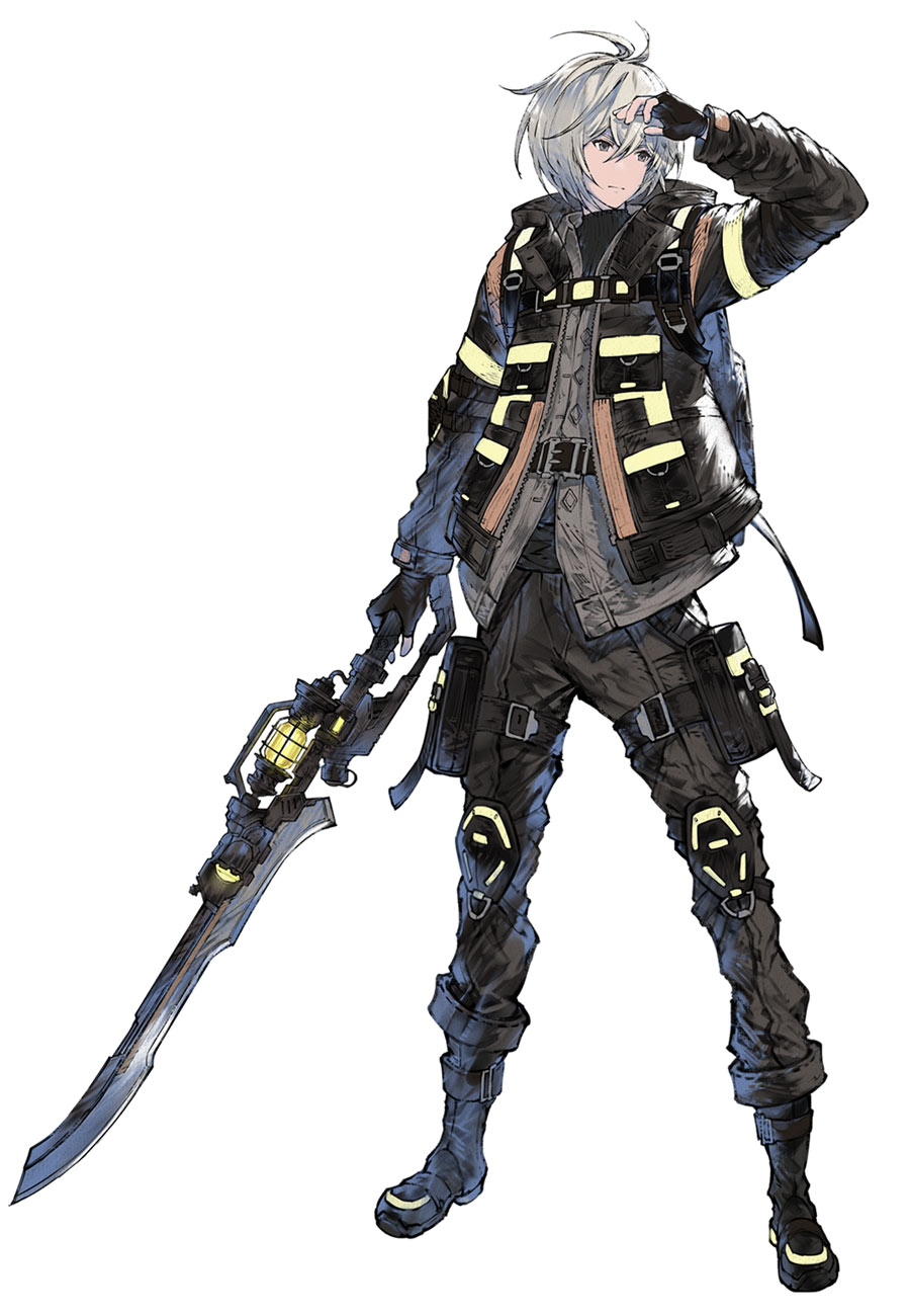 Lars, Lacrima Soldier Art from NieR Reincarnation