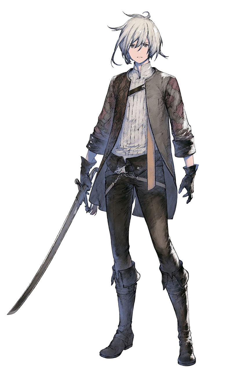 Lars, the Vengeful Boy Soldier Art from NieR Reincarnation