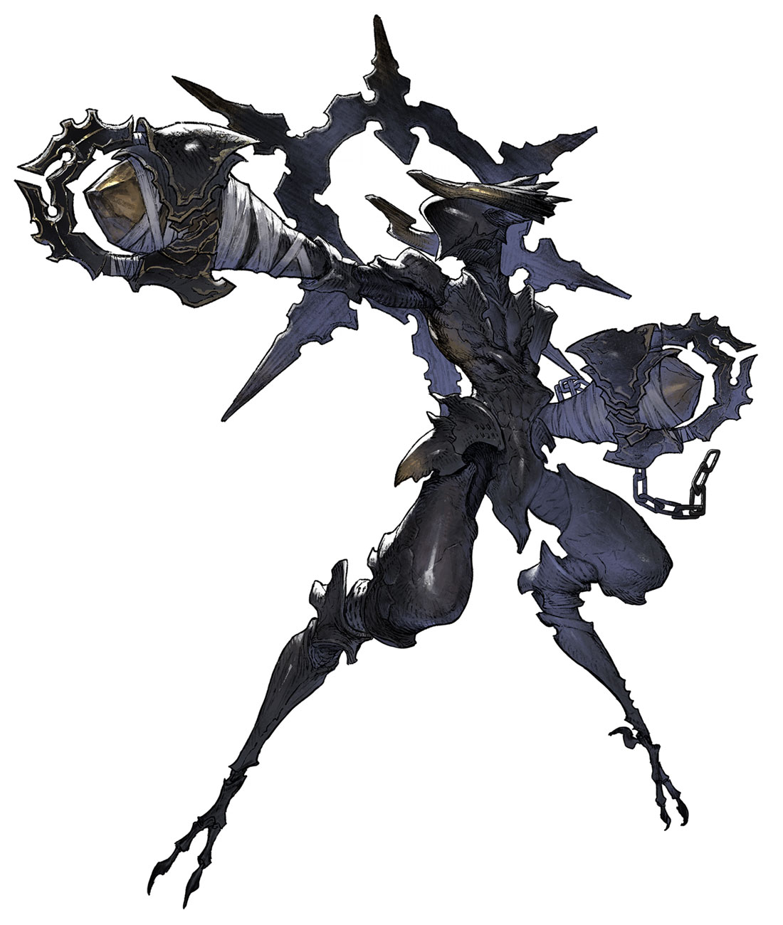 Levania,  Frozen-Heart Beast Art from NieR Reincarnation