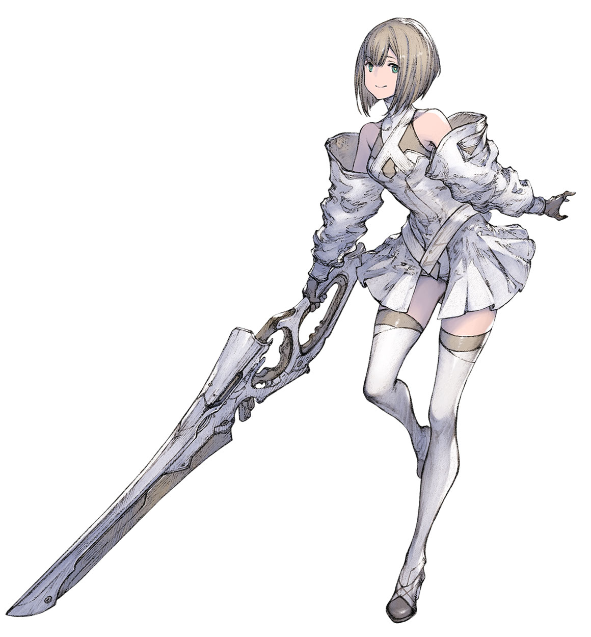 Marie, Abstract Songstress Art from NieR Reincarnation