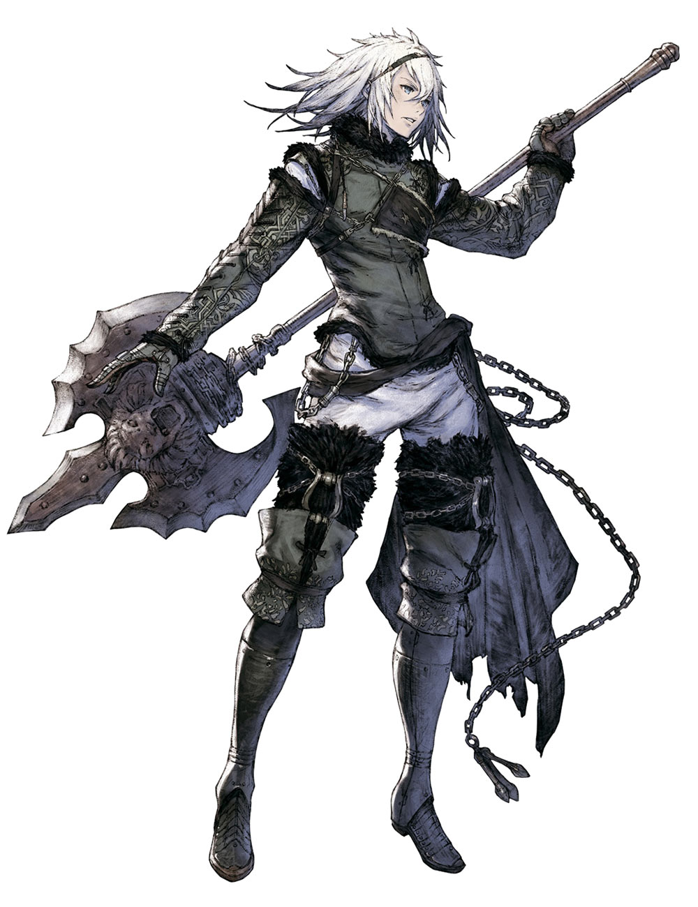 Nier, the Man Who Destroyed the World Art from NieR Reincarnation