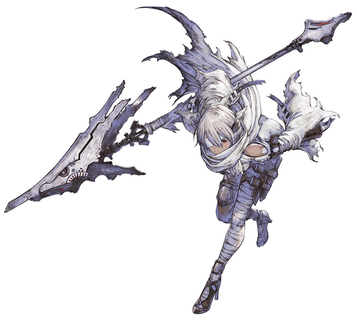 Noelle, Fractured Weapon Art from NieR Reincarnation