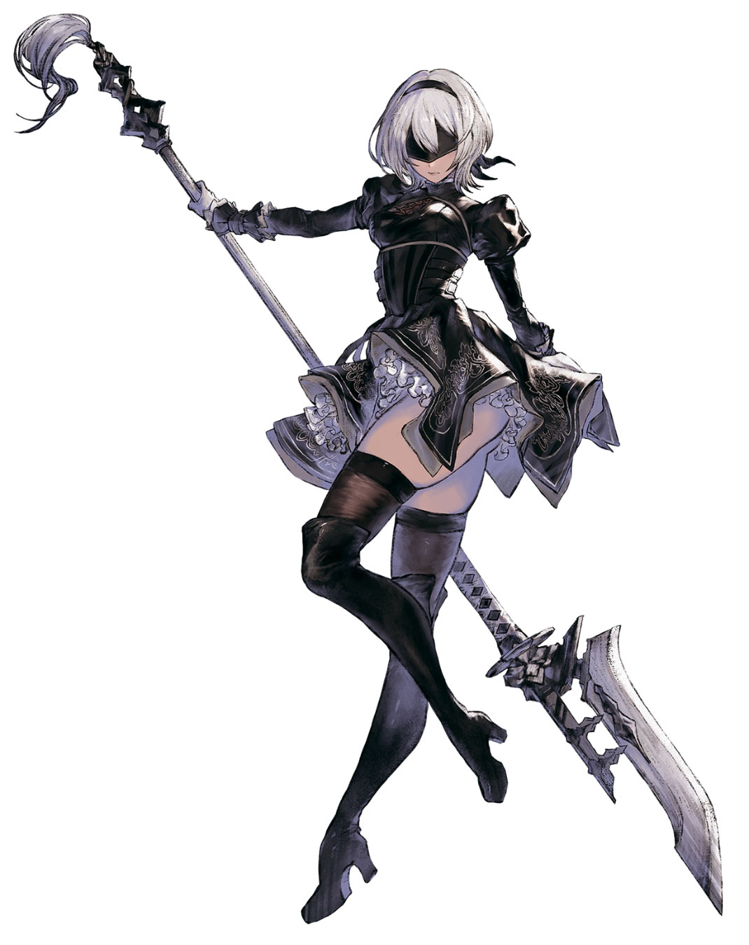 Noelle, Mechanical Weapon Art from NieR Reincarnation
