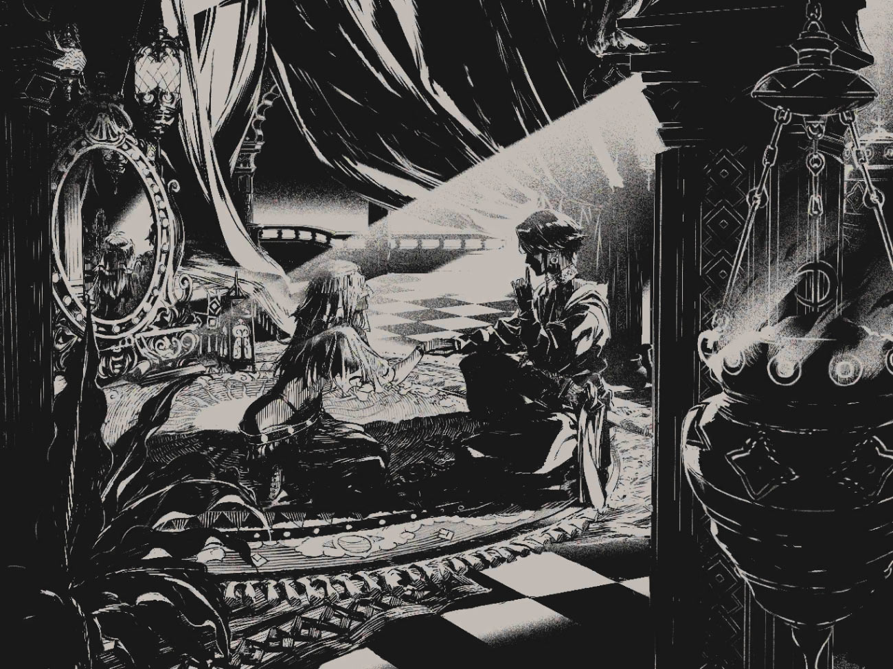 One Thousand Moons Chapter Artwork from NieR Reincarnation
