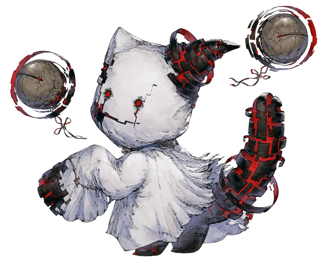 Priyet, Abyssal Werebeast Art from NieR Reincarnation