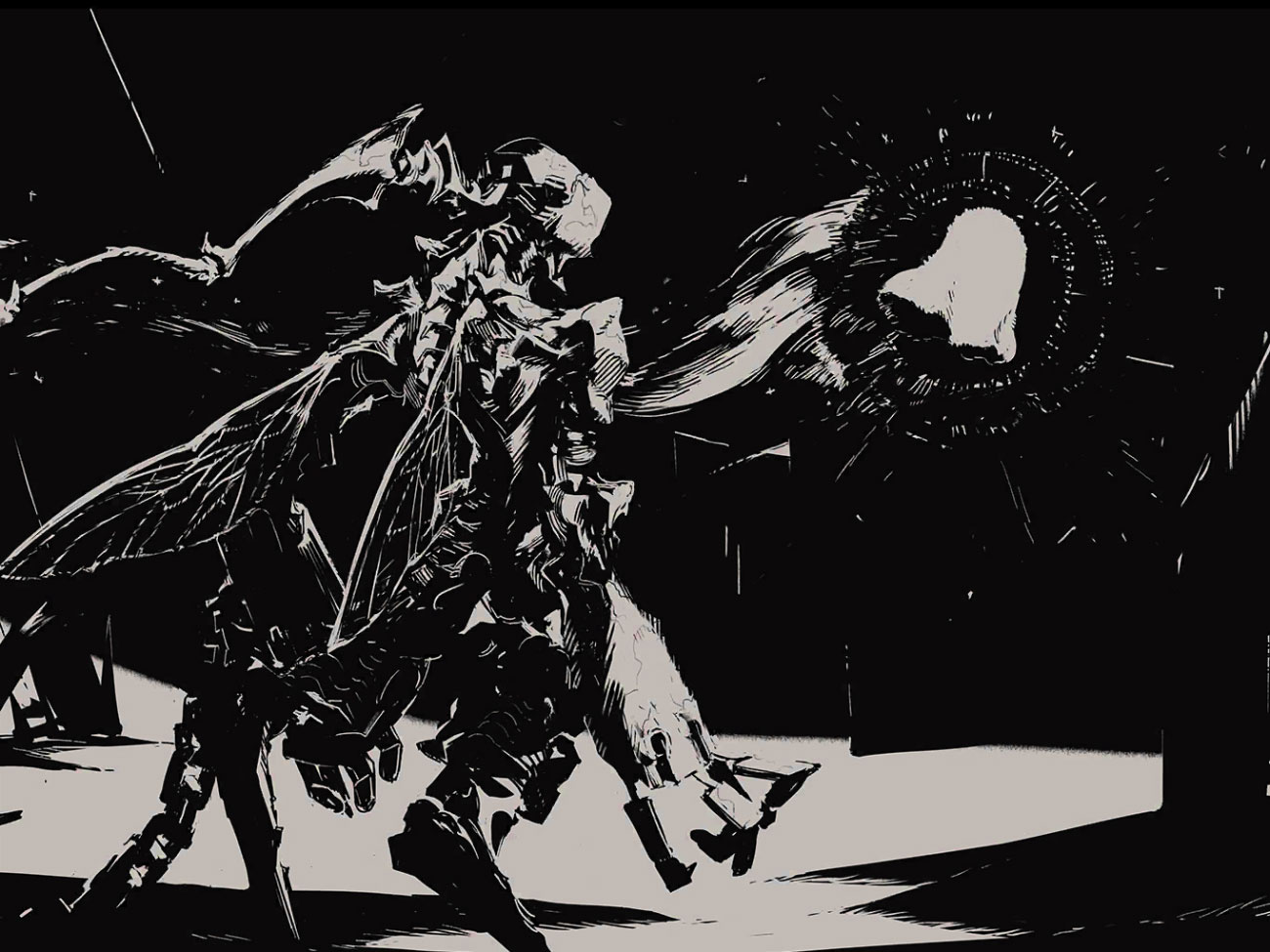 Redemption: Black Chapter Art from NieR Reincarnation