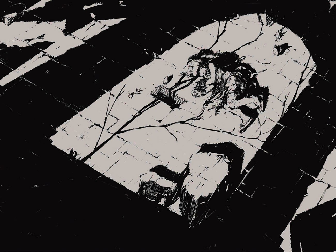 Redemption White Chapter Artwork from NieR Reincarnation