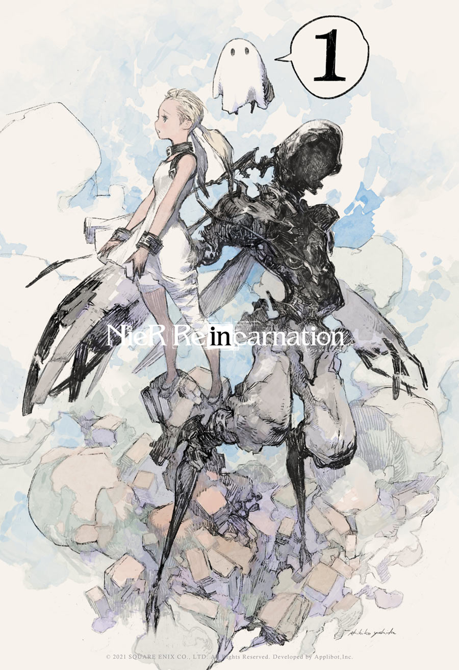 Release Countdown 1 Day Art from NieR Reincarnation
