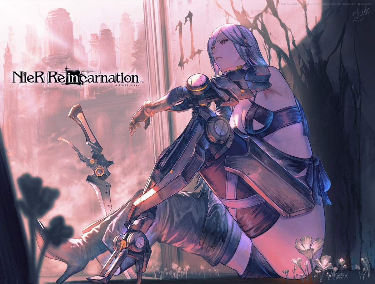 Release Countdown 11 Days Art from NieR Reincarnation