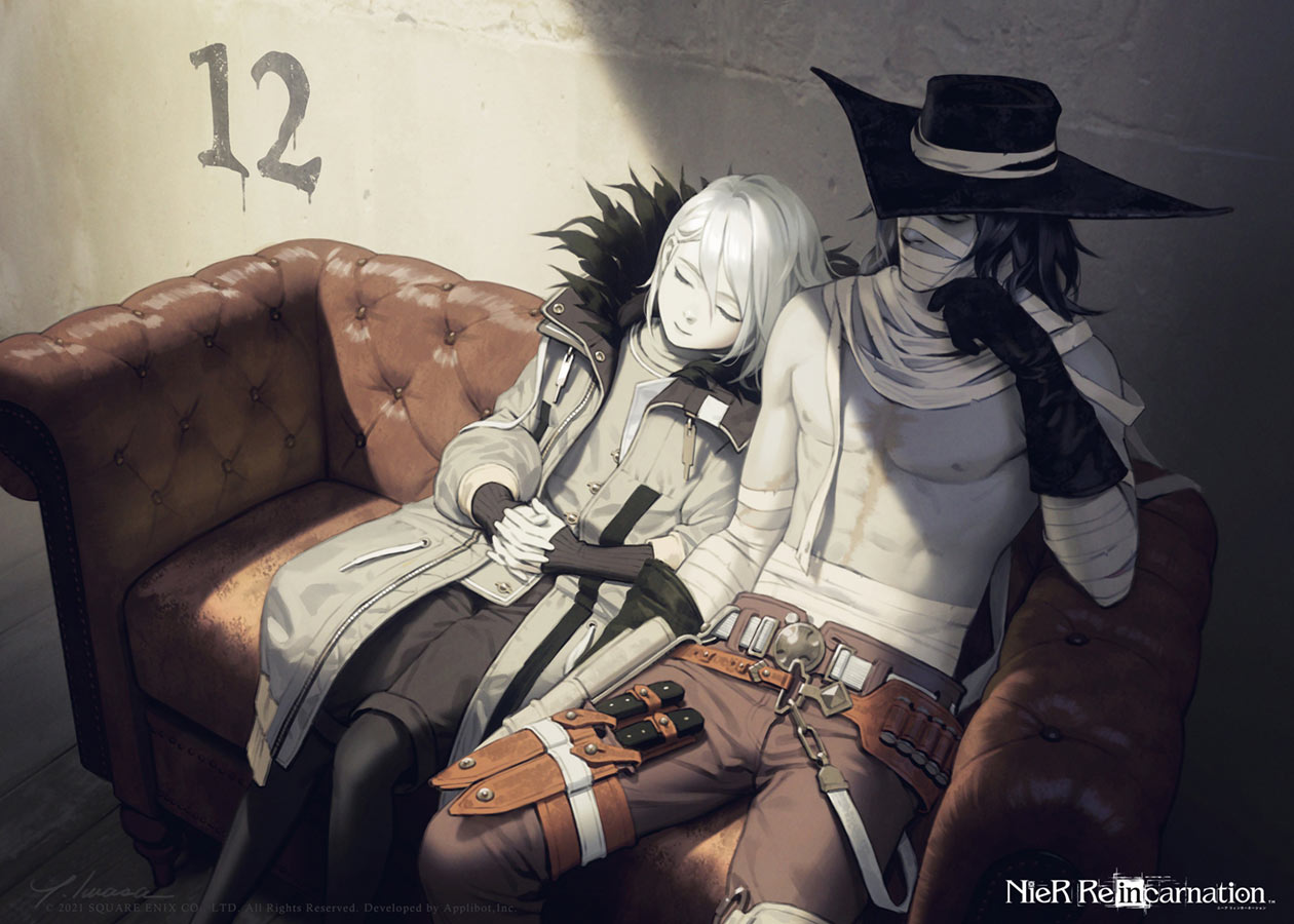 Release Countdown 12 Days Art from NieR Reincarnation