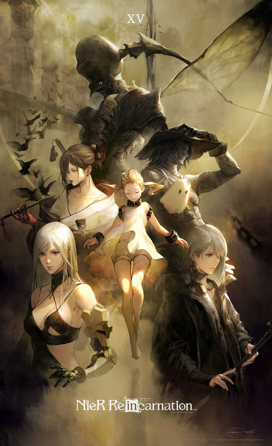 Release Countdown 15 Days Art from NieR Reincarnation