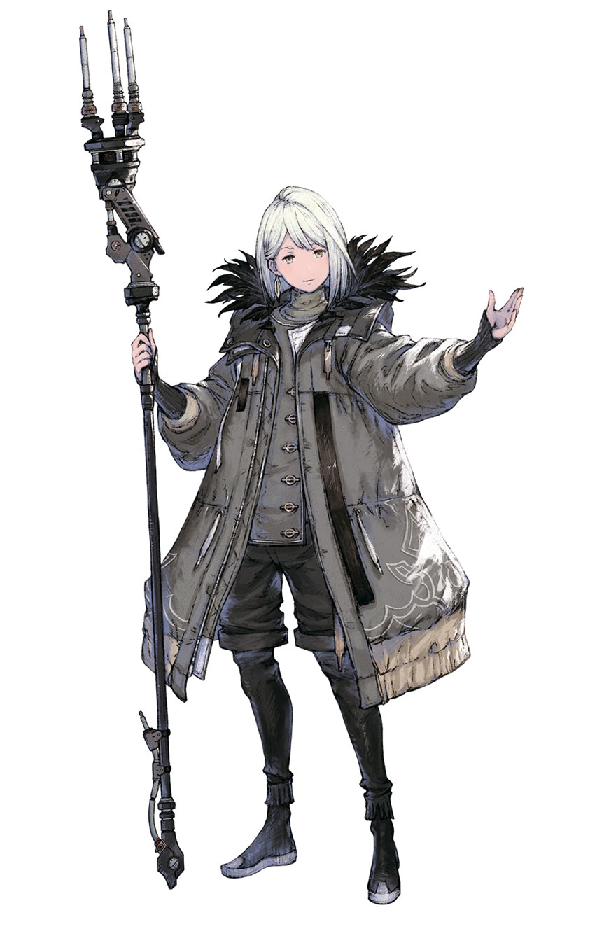 Rion, the Wanderer Art from NieR Reincarnation