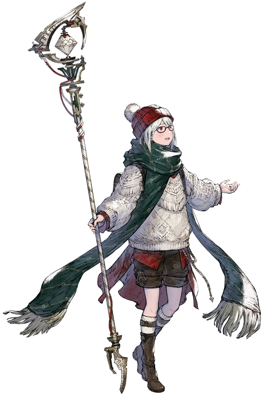 Rion, Yuletide Exile Art from NieR Reincarnation