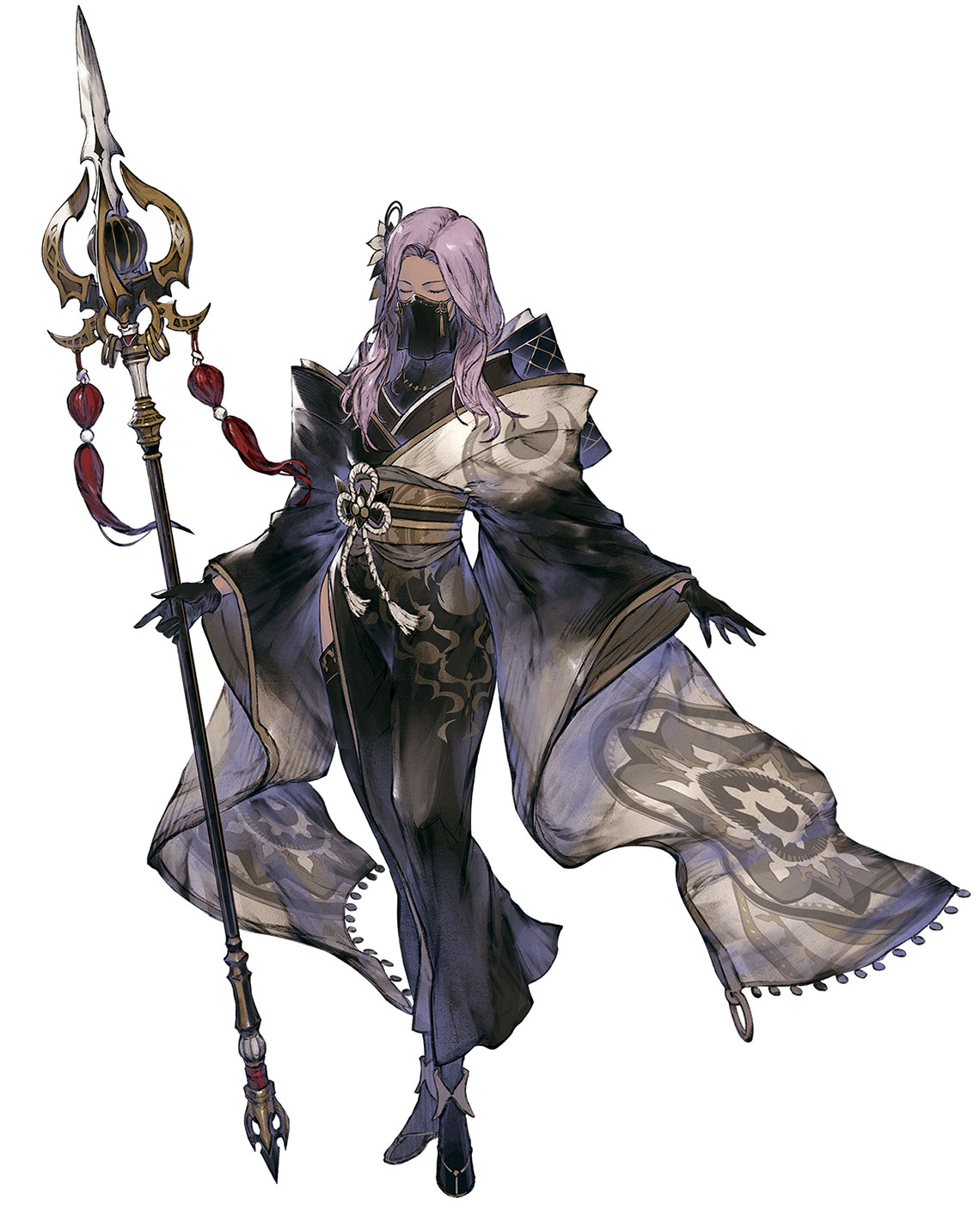 Sarafa, New Year's Belle Art from NieR Reincarnation