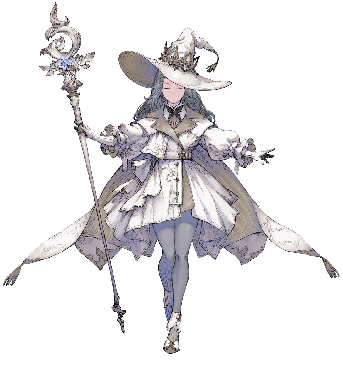 Saryu, Reborn Sorceress Art from NieR Reincarnation