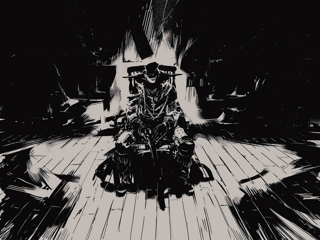 Two Lonely Marionettes Chapter Art from NieR Reincarnation