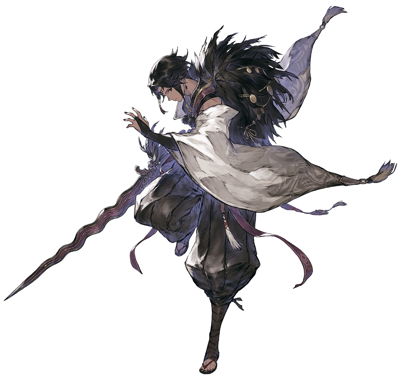 Yudil, New Year's Boor Art from NieR Reincarnation