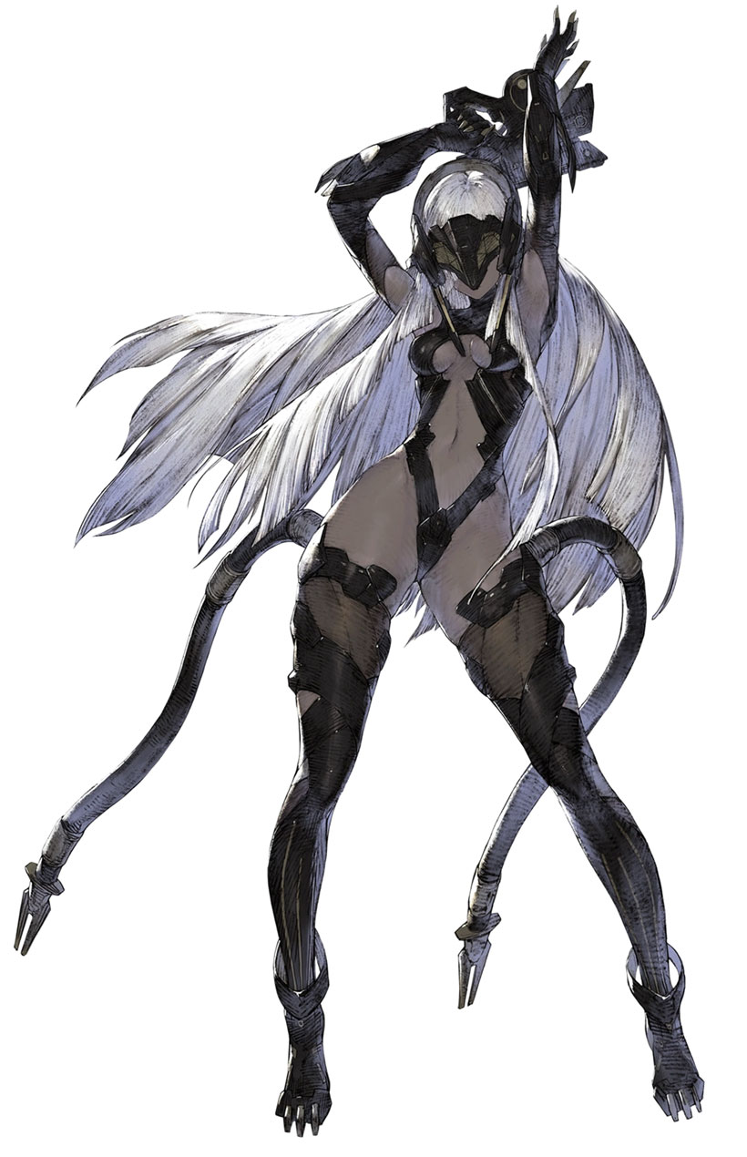Yurie, Abstract Ruler Art from NieR Reincarnation