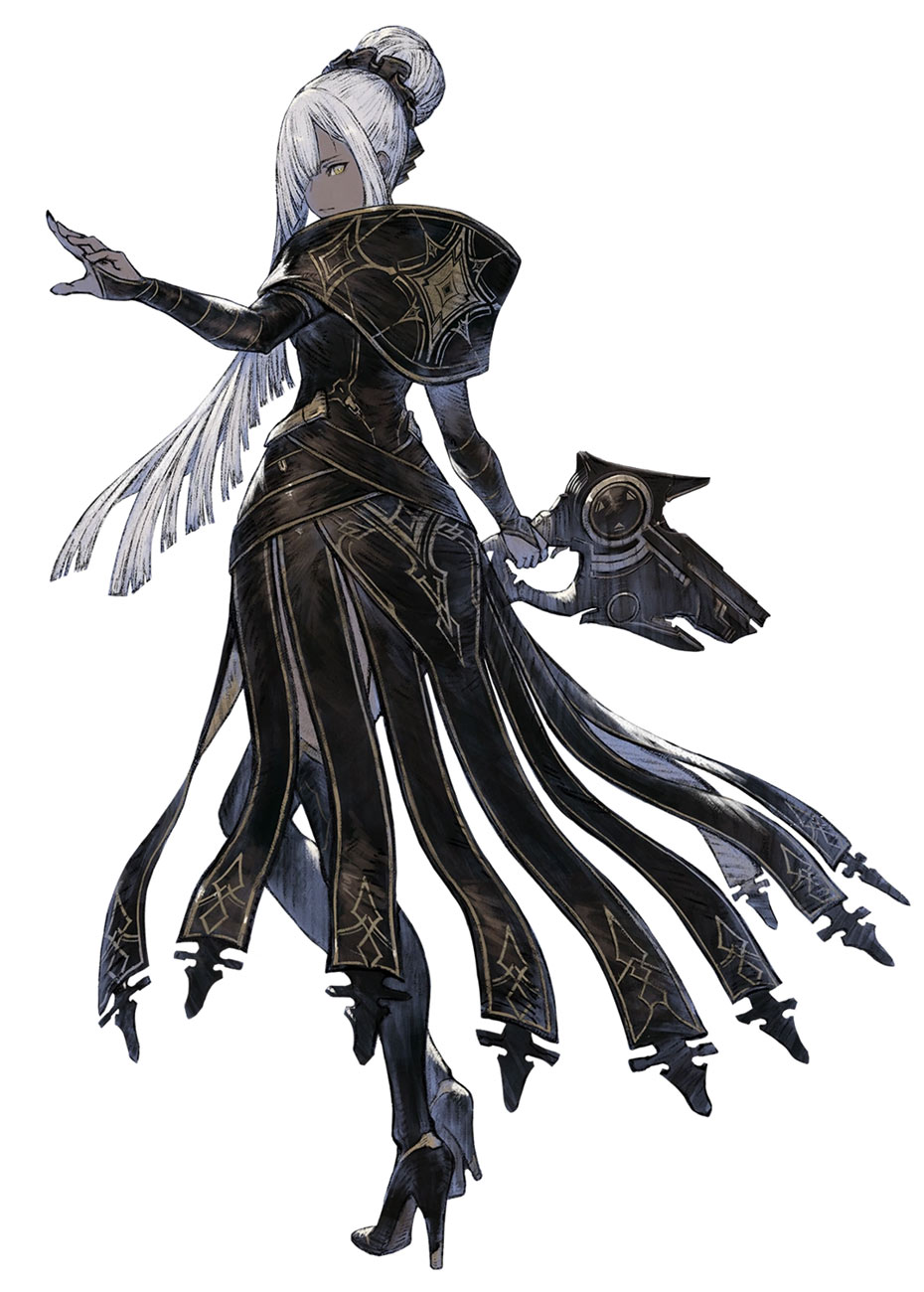 Yurie, Celebratory Ruler Art from NieR Reincarnation