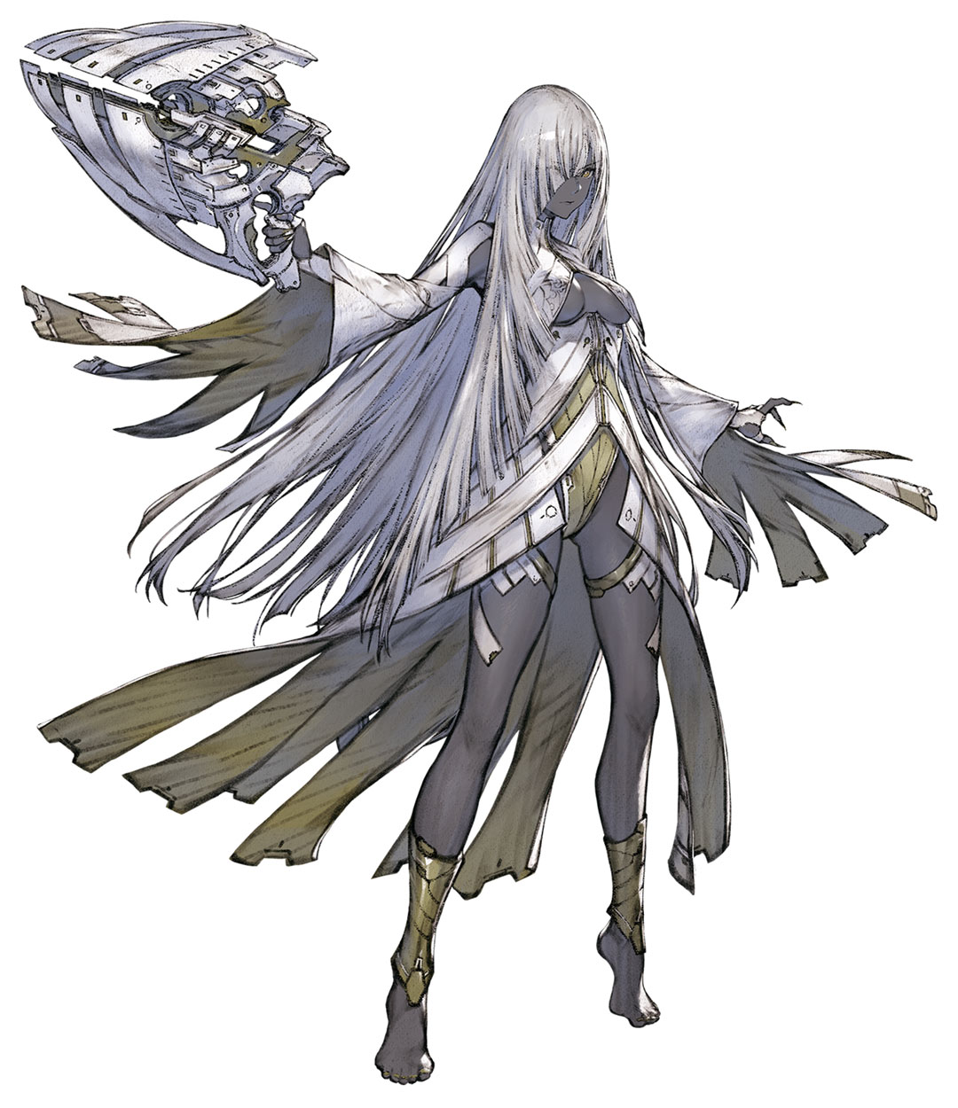 Yurie, Reborn Leader Art from NieR Reincarnation