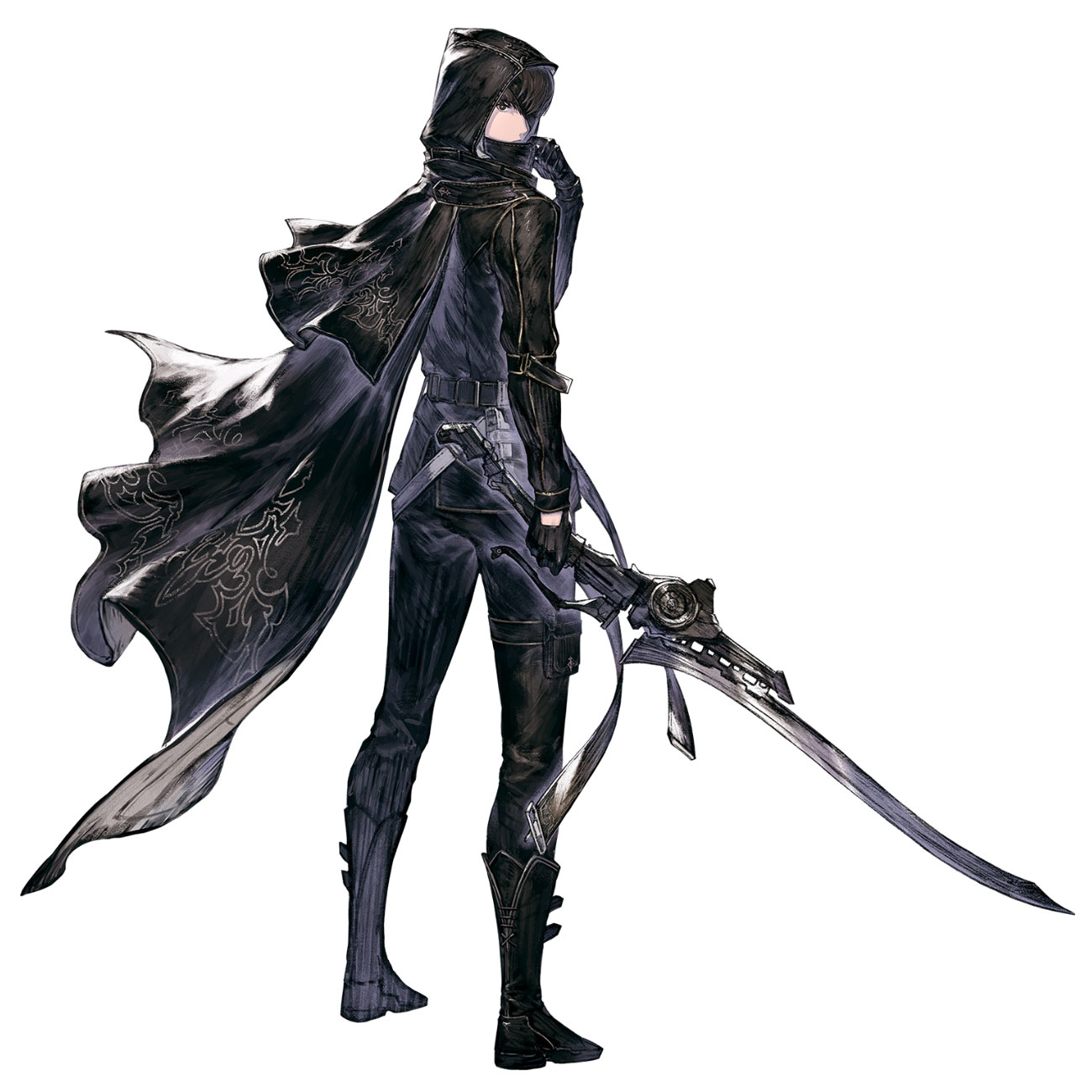 Yuzuki, Mechanical Student Art from NieR Reincarnation