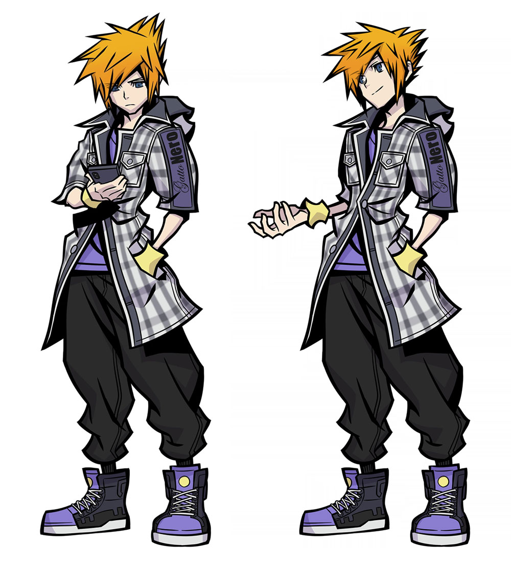 Neku Character Art from Neo: The World Ends with You