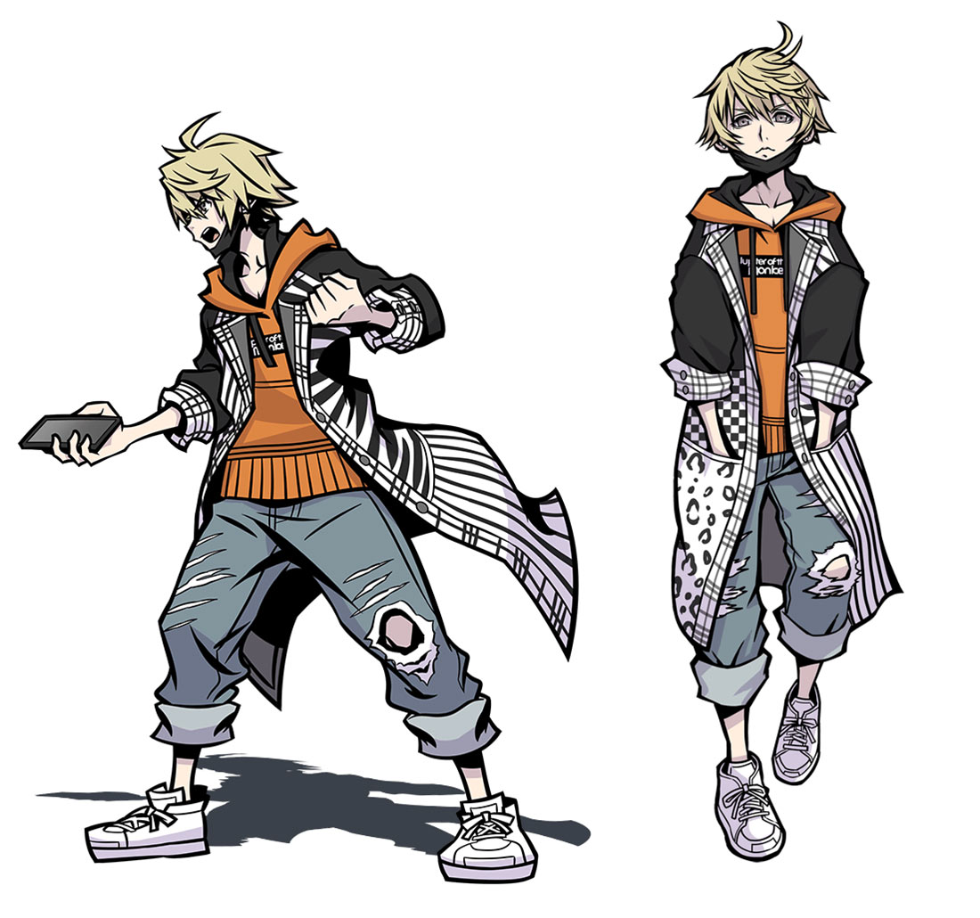 Rindo Character Art from Neo: The World Ends with You
