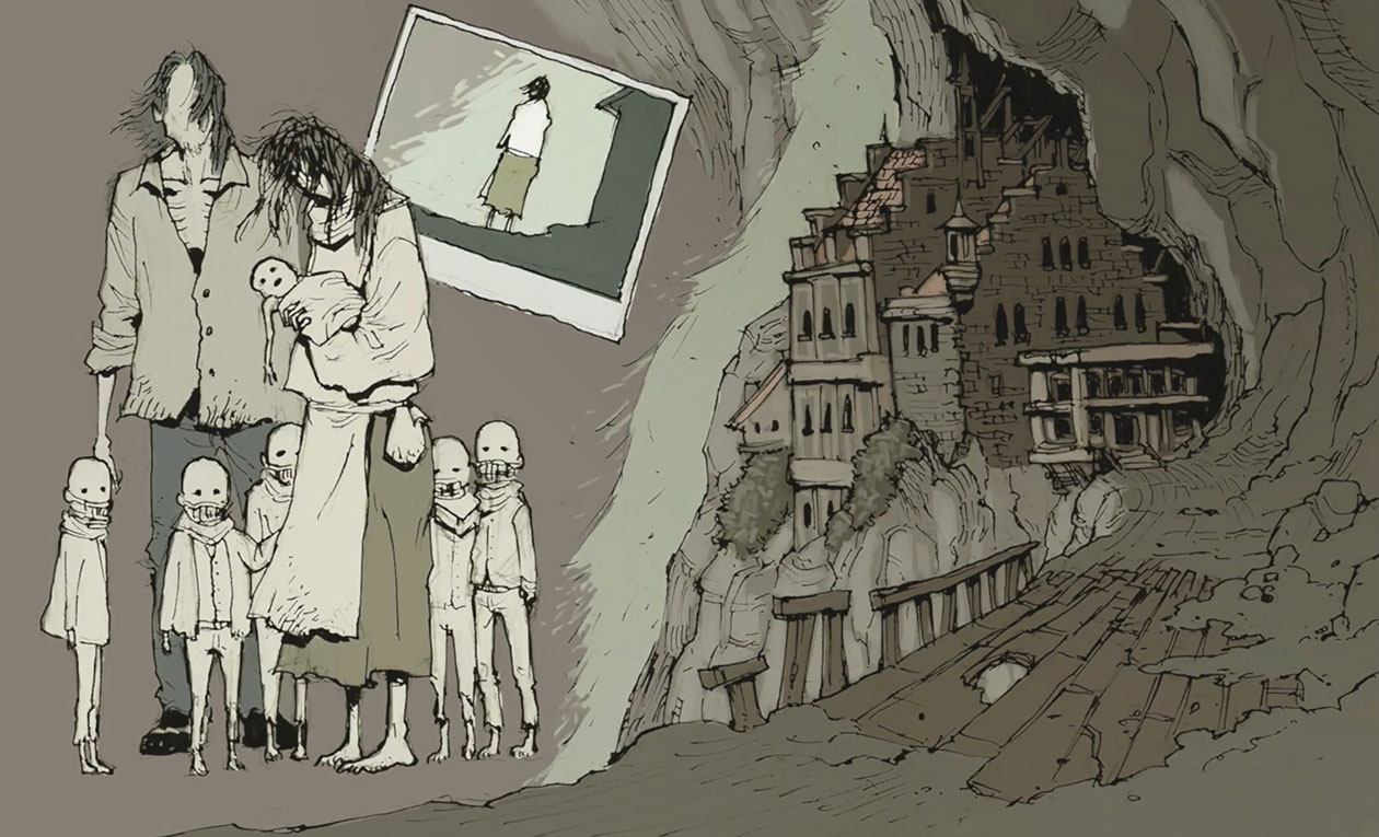 Beneviento Family Art from Resident Evil Village