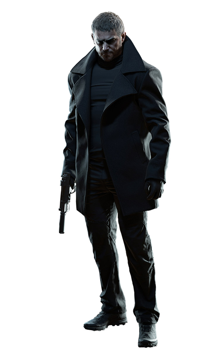 Chris Redfield Art from Resident Evil Village