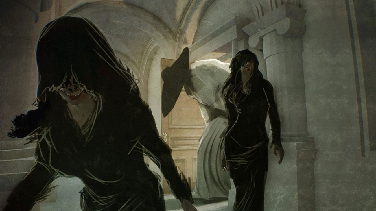 Dimitrescu and Daughters Art from Resident Evil Village