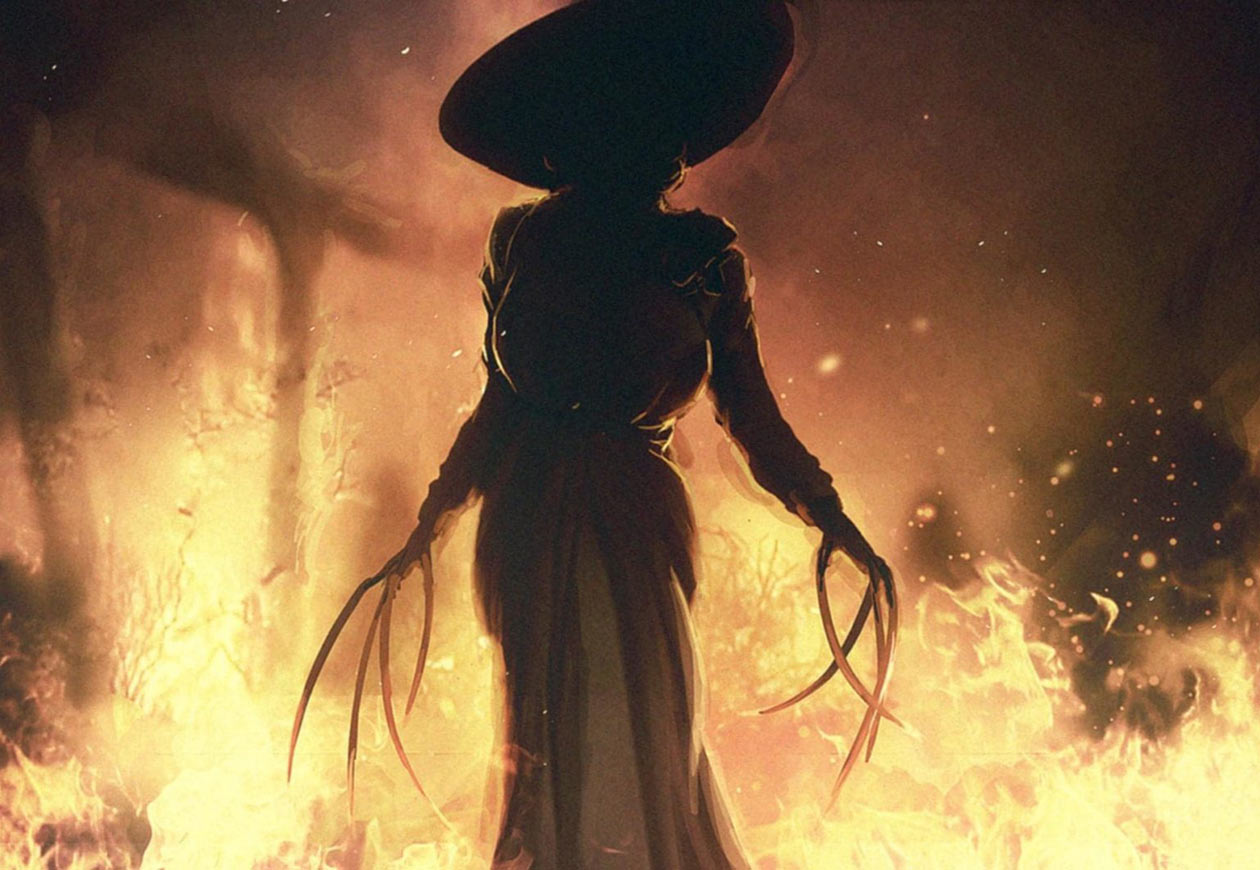 Dimitrescu Concept Art from Resident Evil Village