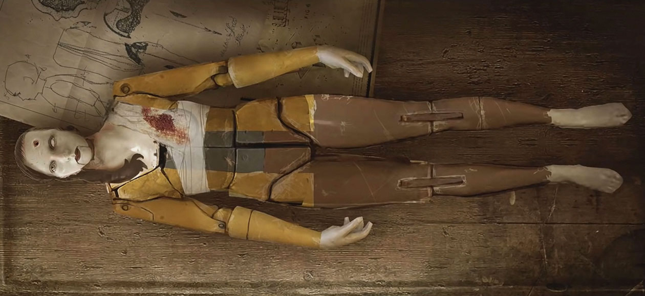 Doll of Mia Art from Resident Evil Village