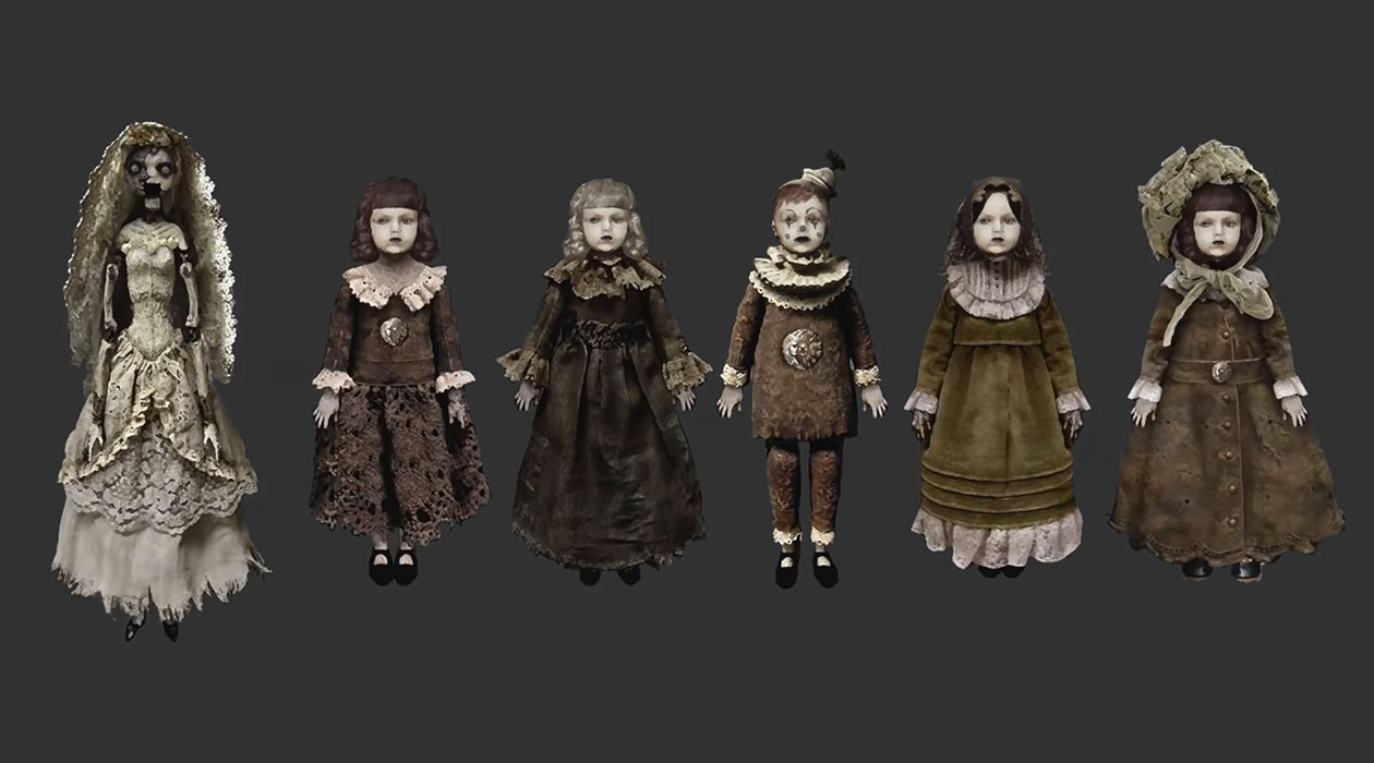Donna's Dolls Art from Resident Evil Village