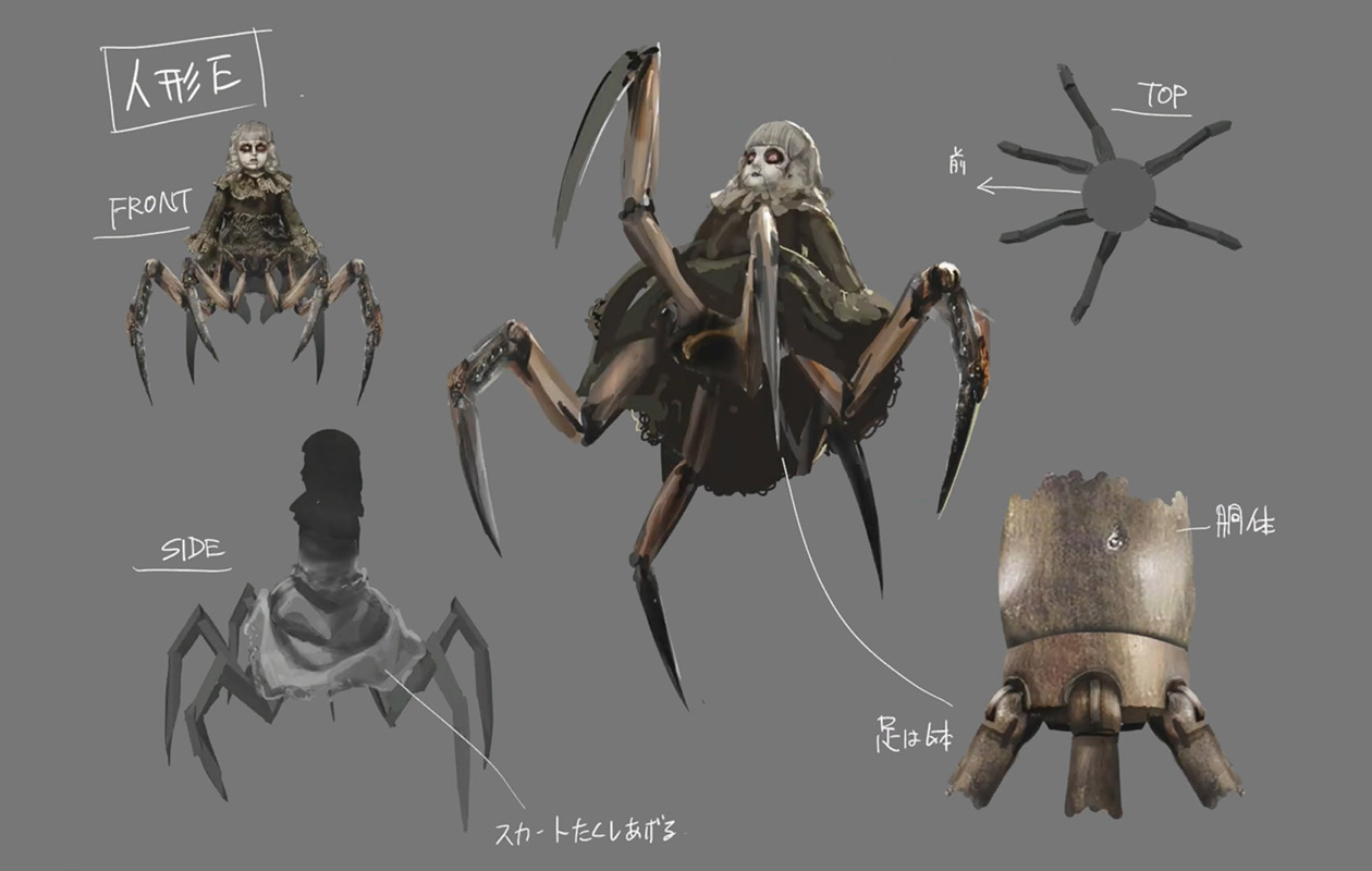 Donna's Spider Doll Art from Resident Evil Village
