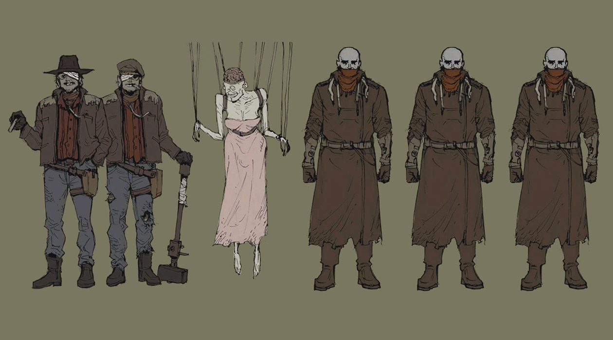 Heisenberg Family Art from Resident Evil Village