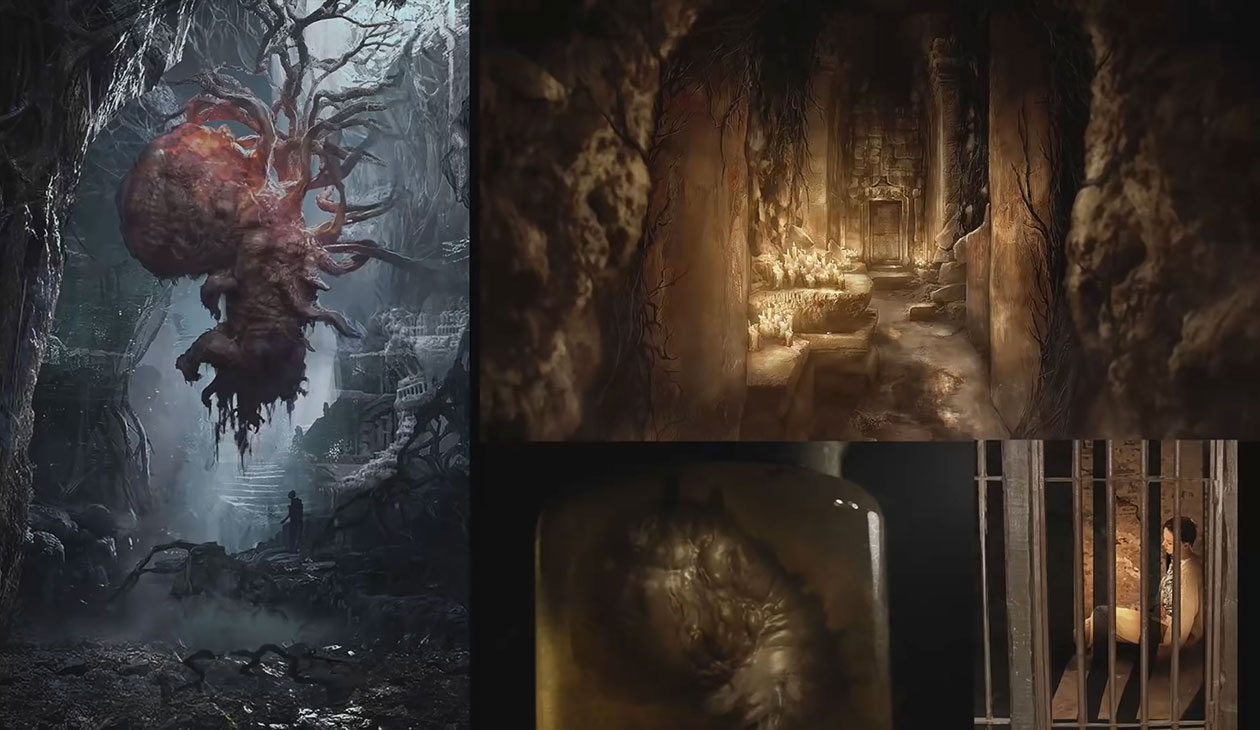Megamycete Art from Resident Evil Village