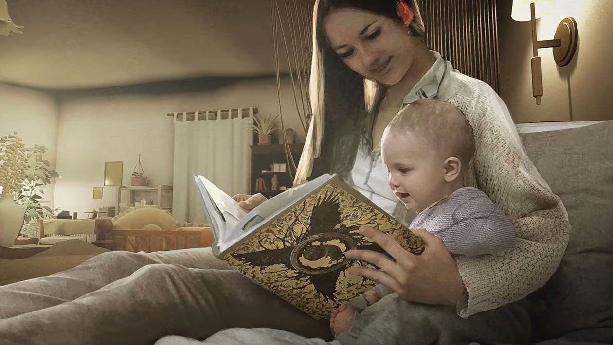 Mia and Rose Art from Resident Evil Village