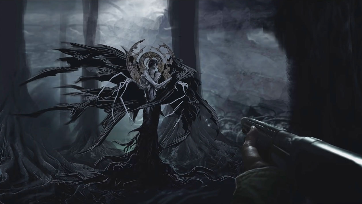 Mutated Miranda Fight Art from Resident Evil Village