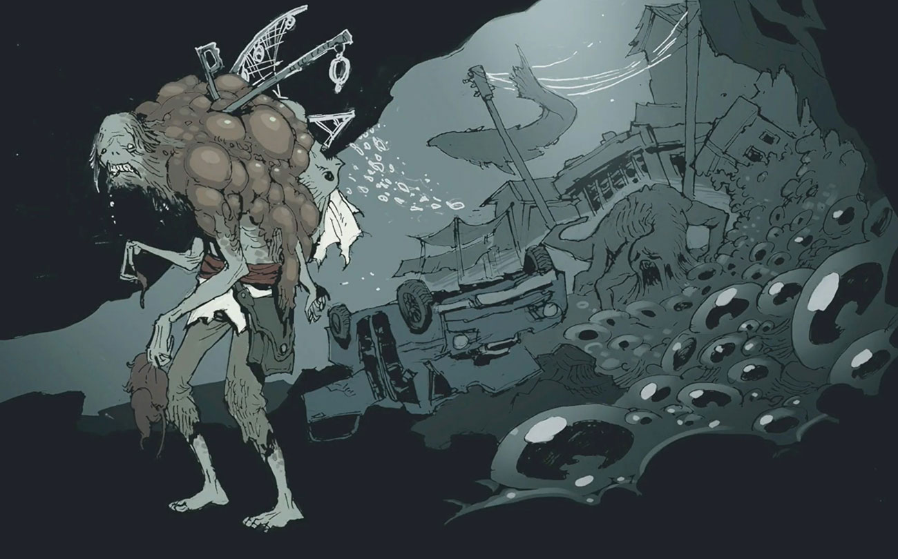 Salvatore Moreau Concept Art from Resident Evil Village