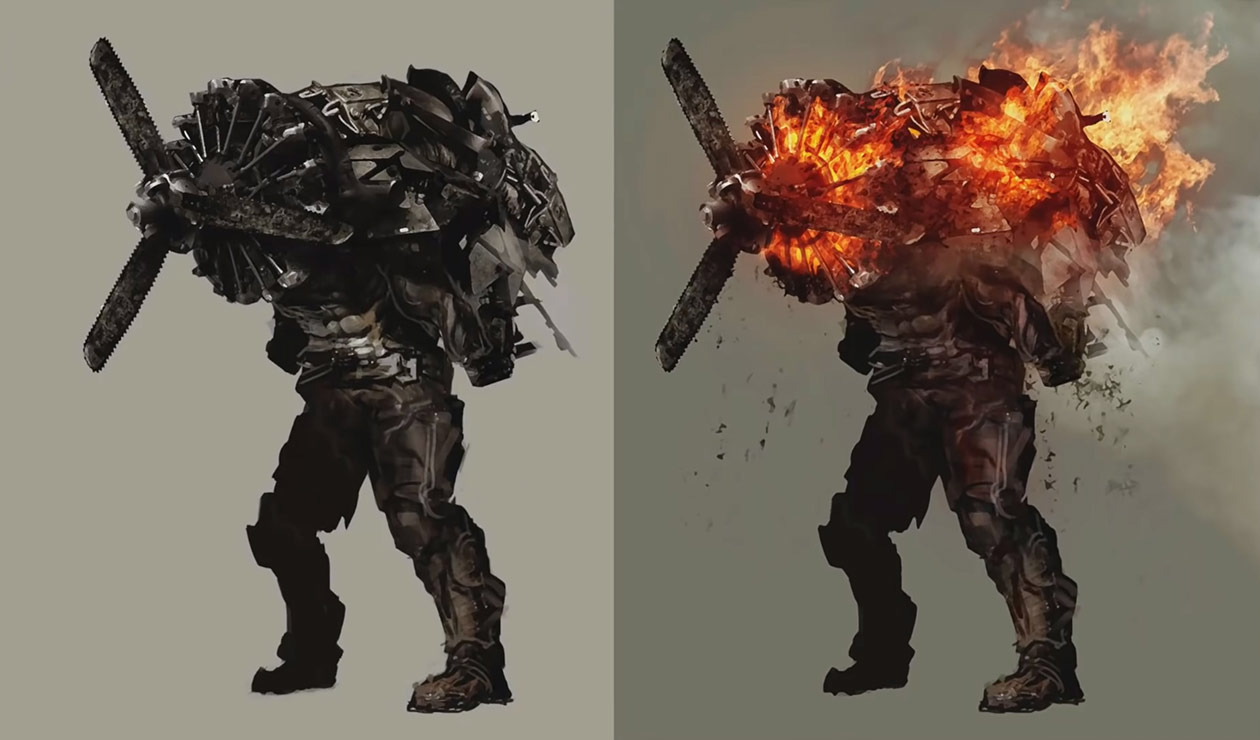 Sturm Art from Resident Evil Village