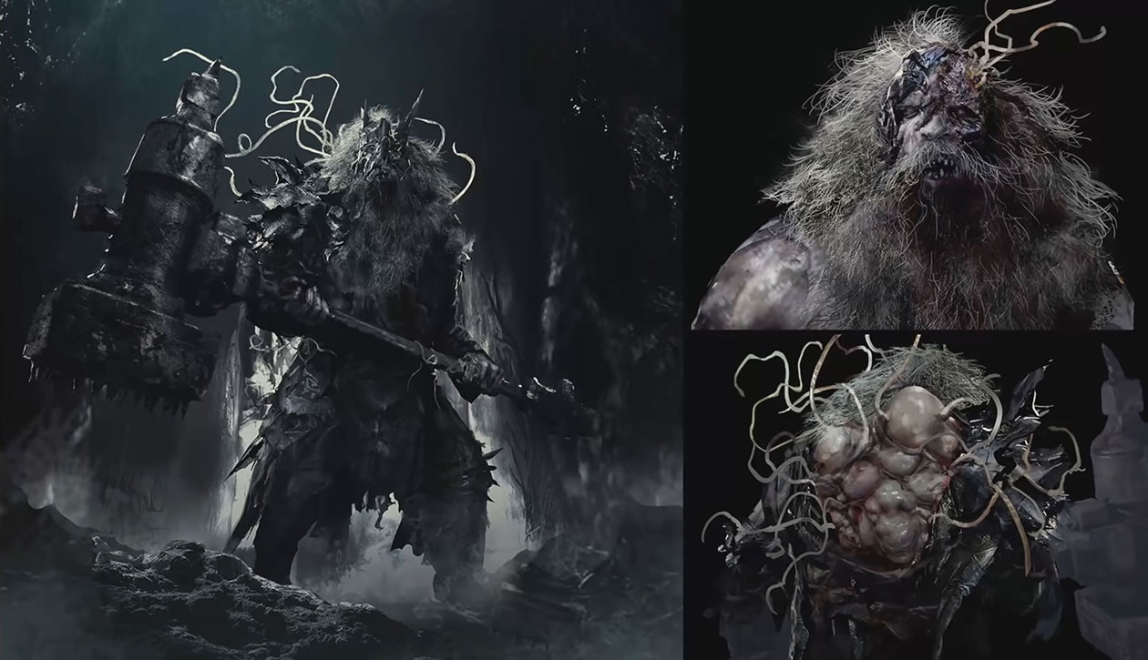 Uriaș Str&abreve;jer Art from Resident Evil Village