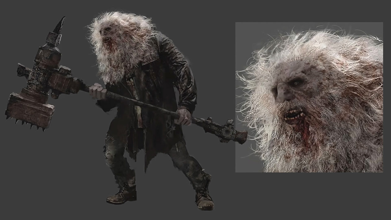 Uriaș Art from Resident Evil Village