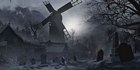 Windmill and Graveyard