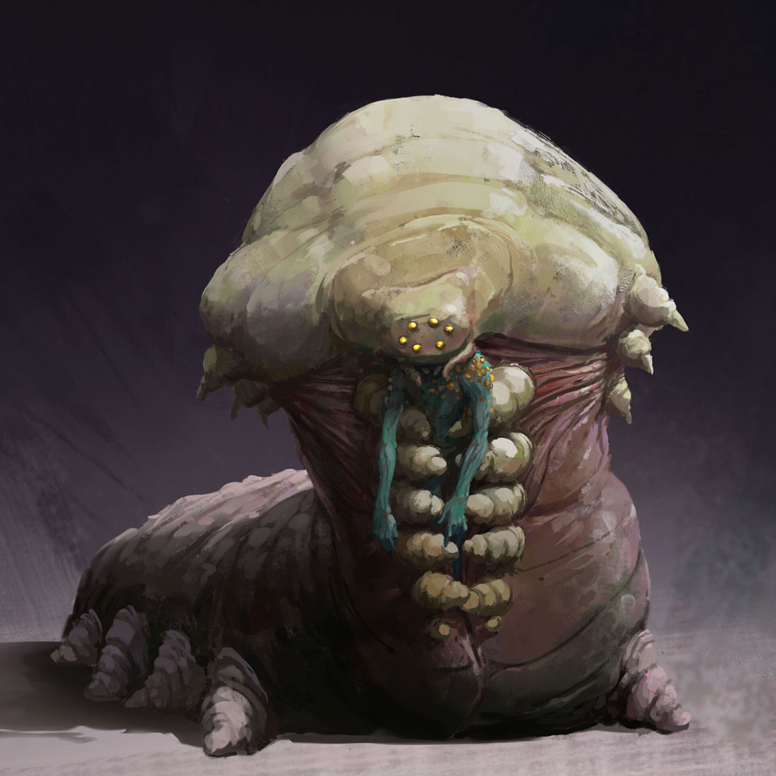 Brain Bug Art from Remnant: From the Ashes