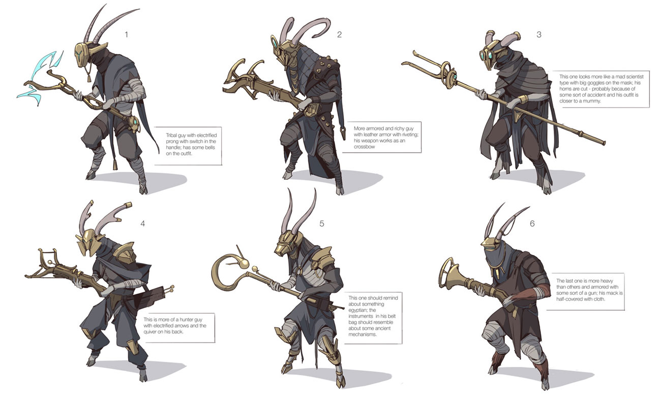 Pan Shrike Drafts Art from Remnant: From the Ashes