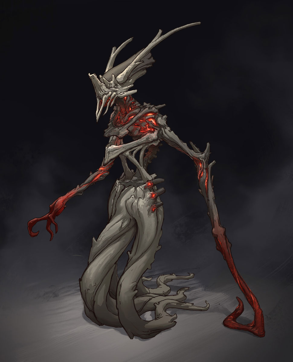 Root Leech Art from Remnant: From the Ashes