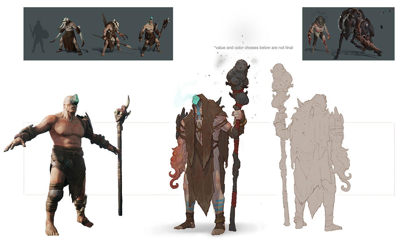 Shaman Art from Remnant: From the Ashes