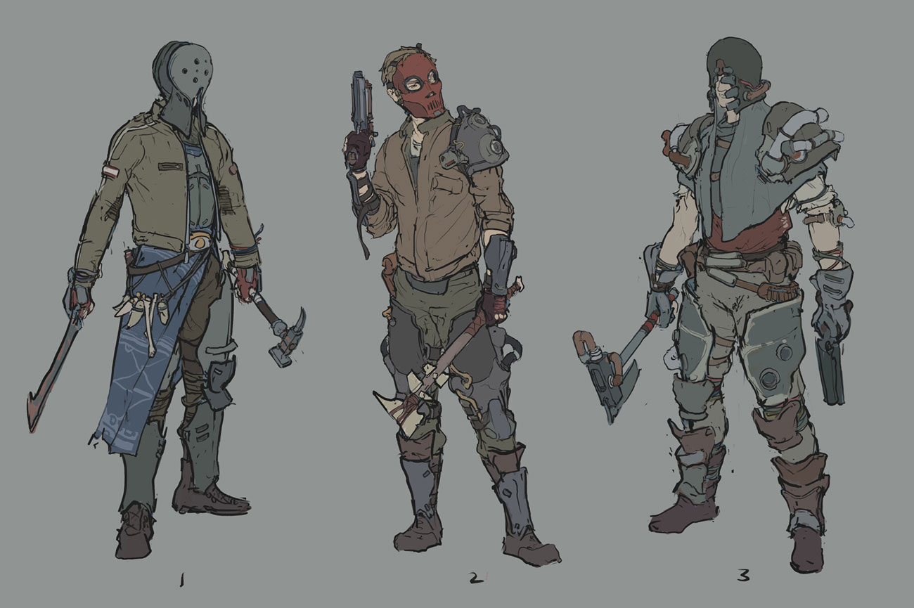 Spawnerside Armor Art from Remnant: From the Ashes