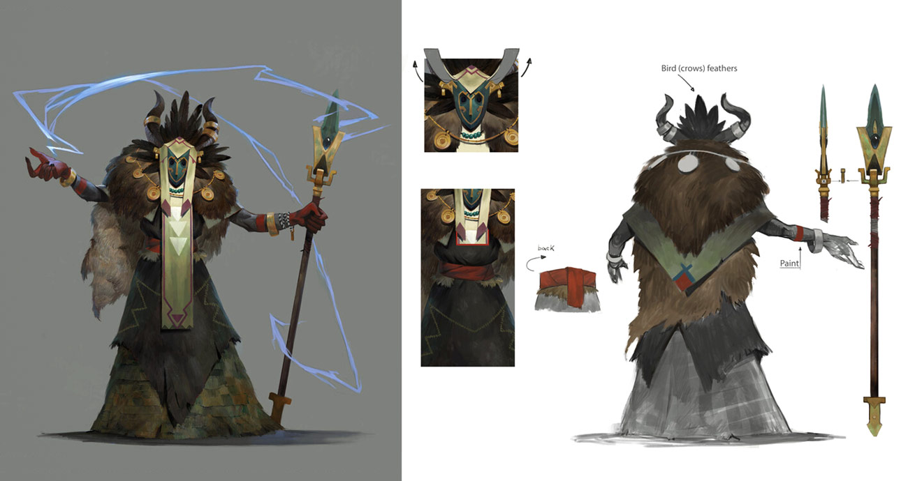 Storm Caller Art from Remnant: From the Ashes