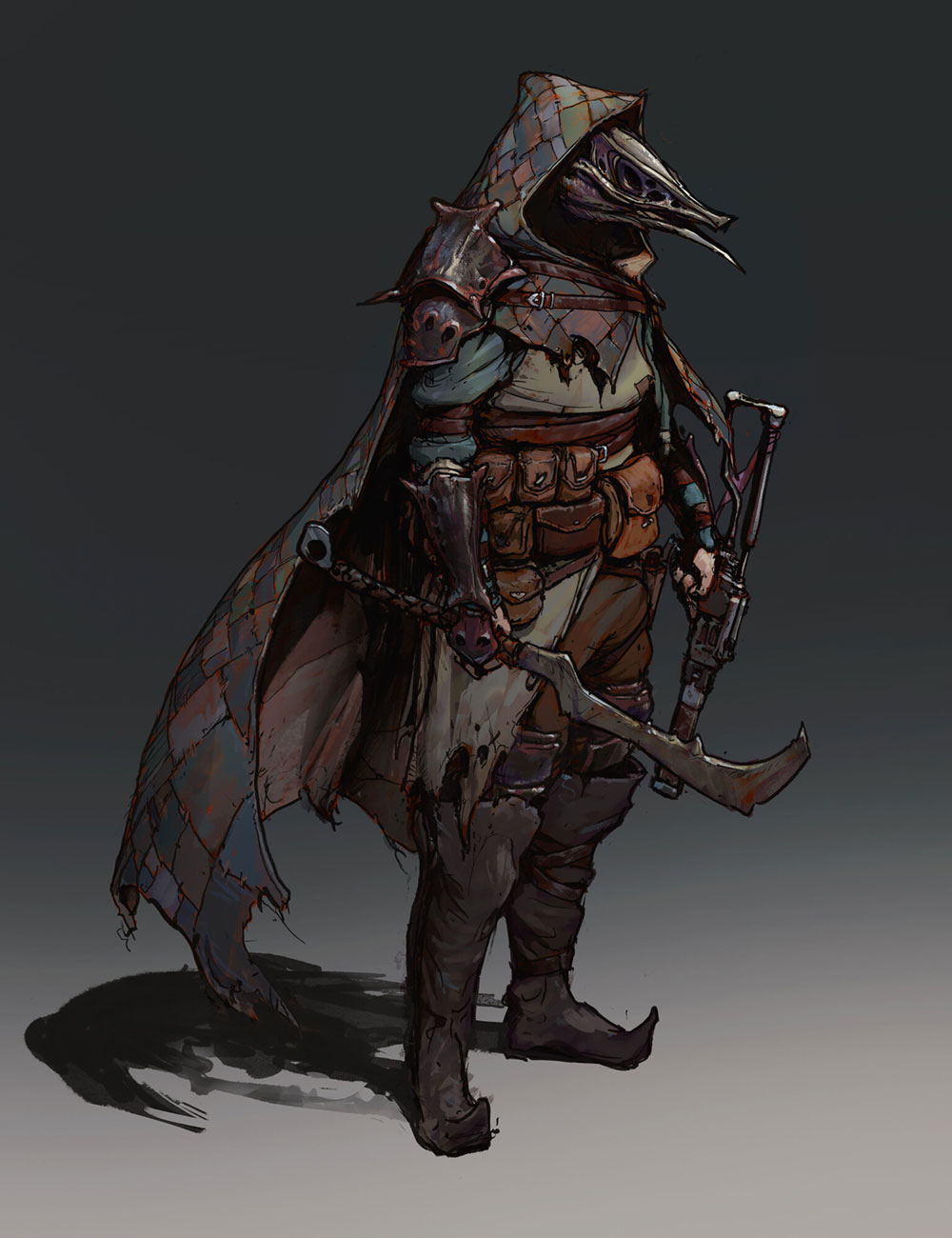 Swamp Armor Art from Remnant: From the Ashes